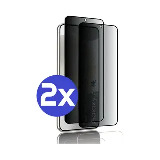 ArmorDrop Privacy Screenprotector Geschikt Voor Samsung S24+ (S24 Plus) - Gehard Glas - 2 Stuks