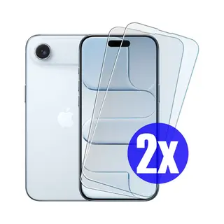 Armor Selekt Screenprotector Geschikt Voor IPhone 17 Air - Gehard Glas - Tempered Glass Armor Screen Cover - 2 Stuks