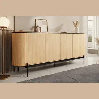 Meubella - Dressoir Royale - Eiken - 200 Cm