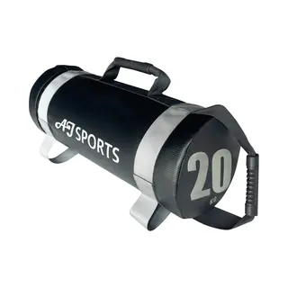 Aj-Sports Power Bag 20kg - Core Powerbag - Sandbag - Gewichtszak - Zandzak - Weight Bag - Fitness & Crossfit - Hyrox - Zwart