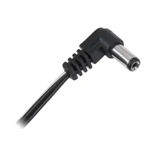 Vltg Dc Aansluitkabel - 2.5x5.5mm - Haaks - 110cm