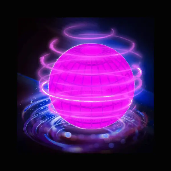 Nivard Flying Ball - Spinner - Magic - Heli - Boomerang - Boomerang Bal - Roze thumbnail