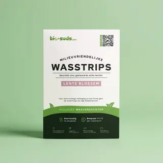 Bio-Suds® - Wasstrips Proefpakket - Wasstrips - Wasmiddeldoekjes - 10 Wasjes (5 Strips)