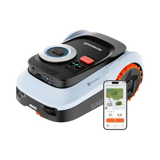 Segway Navimow I220 Lidar Pro Mähroboter Ohne Begrenzungskabel Für 2000 M² Lidar+vision+nrtk Xero-turn Awd Für 55 % Steigungen Auto-kartierung