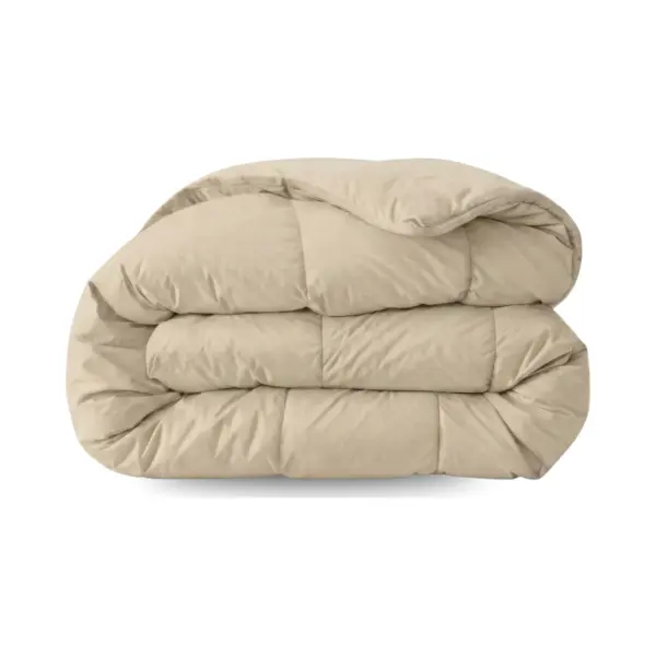 Zelesta Wonderbed Desert Sand 240x200 - Katoenen Dekbed Zonder Overtrek - 4 Seizoenen Dekbed - Wasbaar Dekbed - Hoesloos Dekbed - 2 In 1 Dekbed Met thumbnail