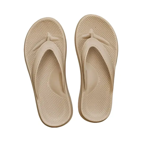 RedParrot Ondersteunende Slippers - Leer - Unisex thumbnail