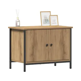 VidaXL Tv-Schränk Artisan-Eiche 60 X 35 X 45 Cm Holzwerkstoff, Wohnzimmer, Moderner Tv-Schrank, Rechteckige Medienkonsole, Viel Stauraum, Stylisches