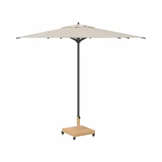 VidaXL - Parasolvoet - Licht - Hout - 45 - X - 45 - X - 31, 5 - Cm
