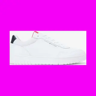 Tommy Hilfiger Basket Core Lite Trainer In White - 41