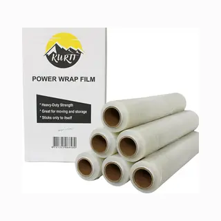 Kurtt - Rekfolie - Wikkelfolie - Stretchfolie - Krimpfolie - 6 Rollen - Transparant Hand Rollen, 23 Micron, 50 Cm X 270 Meter - Eenzijdig Klevend