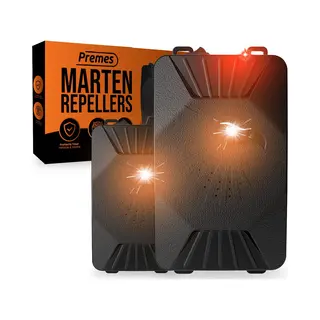 Premes Marterverjager - Set Van 2 Stuks - Binnen En Buiten - Outdoor - Auto - Steenmarter Verjager Auto - Steenmarter Verjager - Anti Marter