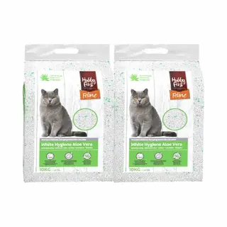 2x HobbyFirst Feline White Hygiëne Aloe Vera 12 Liter