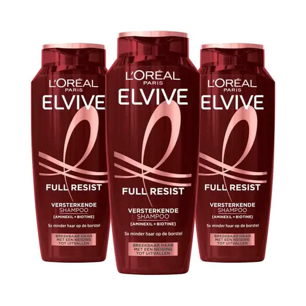 3x L'Oréal Elvive Full Resist Shampoo 250 Ml thumbnail