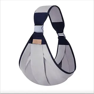 Nixnix® - Baby Draagzak - Grijs - Schouder Drager - Sterk - Veilig