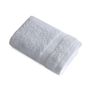 HUSH. Living Hush Living Handdoek - 50×100 Cm - 100% Katoen - Zware Kwaliteit 500g/m2 - Wit