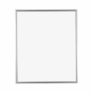 Dutch Frame Factory - Bilderrahmen 35x45 Cm - Silber - Bilderrhamen Aus Kunststoff Mit Antireflex Kunstglas - Fotorahmen 35x45 Cm - Biggy