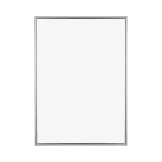 Dutch Frame Factory - Bilderrahmen 35x50 Cm - Silber - Bilderrhamen Aus Kunststoff Mit Antireflex Kunstglas - Fotorahmen 35x50 Cm - Biggy