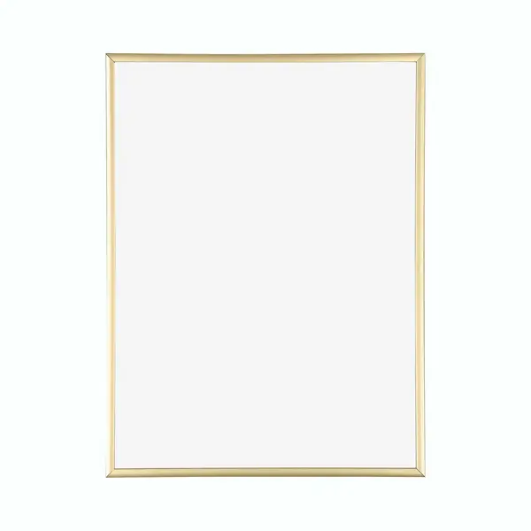 Dutch Frame Factory - Bilderrahmen 24x32 Cm - Gold - Bilderrhamen Aus Aluminum Mit Antireflex Kunstglas - Fotorahmen 24x32 Cm - Kampen thumbnail
