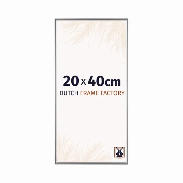 Dutch Frame Factory Fotolijst 20x40 Cm - Kunststof - Zilver Hoogglans - Easy thumbnail