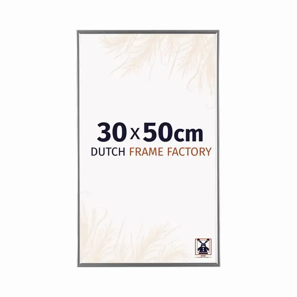 Dutch Frame Factory Fotolijst 30x50 Cm - Kunststof - Zilver Hoogglans - Easy thumbnail
