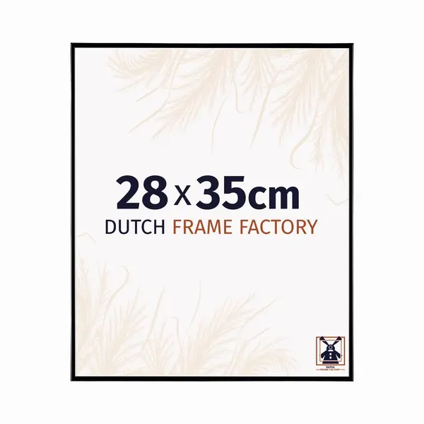 Dutch Frame Factory Fotolijst 28x35 Cm - Kunststof - Zwart Hoogglans - Easy thumbnail