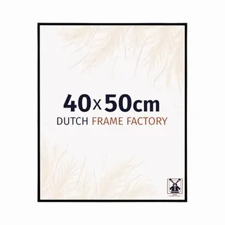 Dutch Frame Factory Fotolijst 40x50 Cm - Kunststof - Zwart Mat - Easy