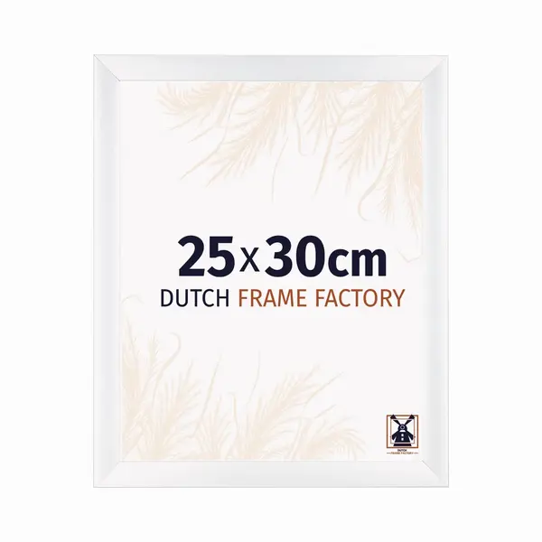 Dutch Frame Factory Fotolijst 25x30 Cm - Mdf - Wit Mat - Praag thumbnail