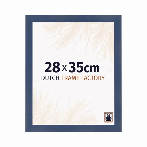 Dutch Frame Factory Fotolijst 28x35 Cm - Mdf - Donkerblauw Geveegd - Praag thumbnail