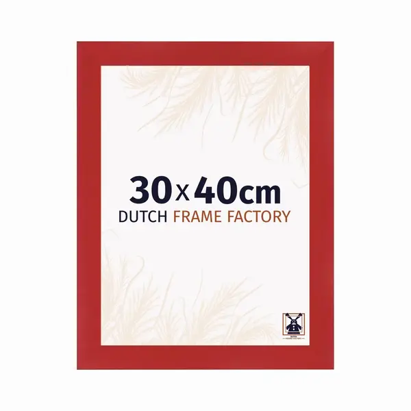 Dutch Frame Factory Fotolijst 30x40 Cm - Mdf - Rood - Praag thumbnail