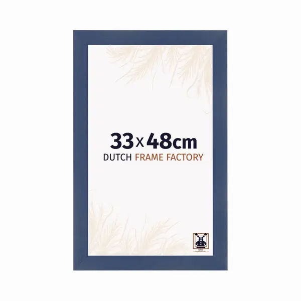 Dutch Frame Factory Fotolijst 33x48 Cm - Mdf - Donkerblauw Geveegd - Praag thumbnail