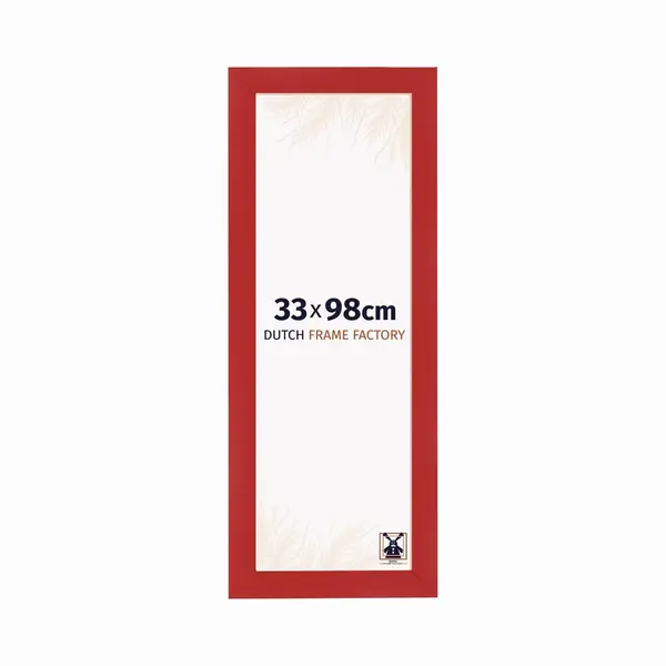 Dutch Frame Factory Fotolijst 33x98 Cm - Mdf - Rood - Praag thumbnail