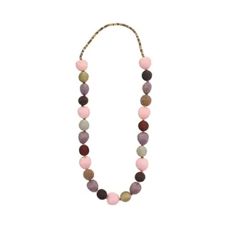 Behave – Handgemaakte Damesketting – Boho Look – Gehaakte Kralen