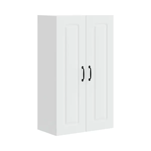 VidaXL Kitchen Wall Cabinet White 60 X 31 X 100 Cm Engineered Wood, Modern Rectangular Kitchen Cabinet, Ample Storage Wall-Mounted Unit, Contemporary thumbnail