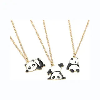 Bff Ketting Voor 3 - Vriendschapsketting Panda’s - Best Friends Ketting - Kasey