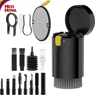 NeoNova Cleaning Kit 20-in-1 Elektronica – Pc – Laptop, Telefoon, Camera & Toetsenbord Schoonmaak – Complete Accessoire Kit – Zwart