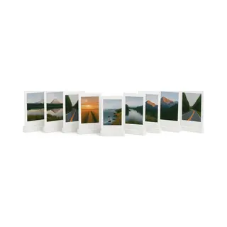 Polaroid Fotohouder Wit – Set Van 10 Universele Instax Mini / Square / Wide & Polaroid Foto’s – Fotostandaard – Wit