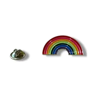 Regenboog Enamel Pin – Lgbtq+ Pride Badge – Kleine Regenboog Speld Van Kinky Pleasure