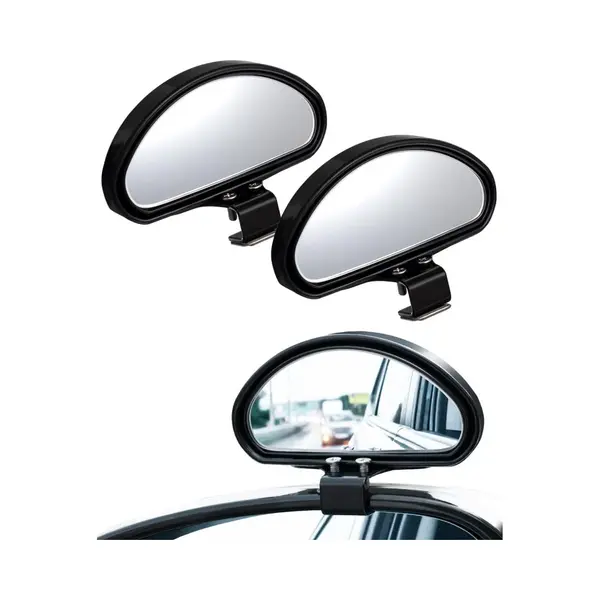 Excitat 2-Pack - Auto Achteruitkijkspiegel - Dodehoekspiegel - Voor Alle Auto's - Verstelbare Hoek - Bolle Spiegel thumbnail