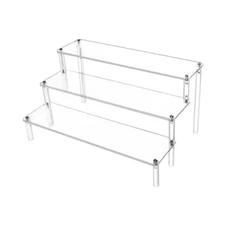 Excitat Display Stands - Plastic Display Stands - Transparante Stands - Geschikt Voor Beeldjes, Cupcakes, Lippenstiften, Aromatherapie, Specerijen