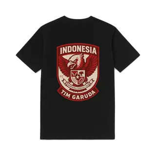 Fc Eleven Indonesië Tim Garuda T-Shirt – Zwart