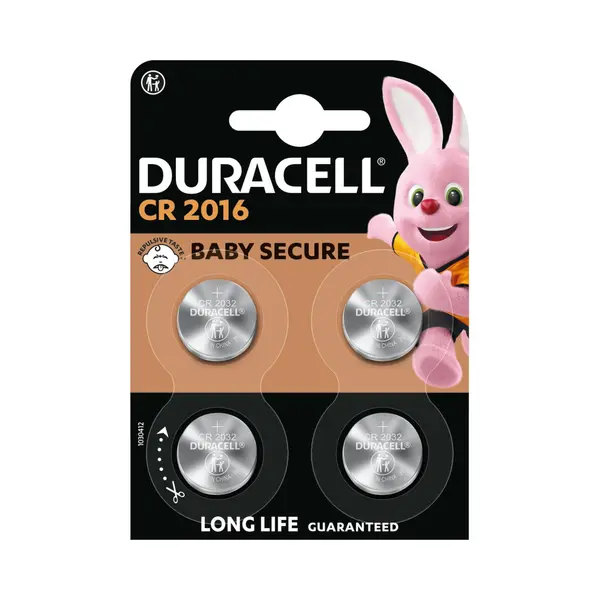 3x Duracell Knoopcelbatterijen 2016 4 Stuks thumbnail