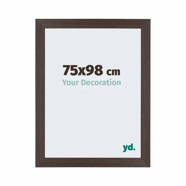 yd. Your Decoration - Puzzellijst 75x98 Cm - Eiken Donker - Puzzellijst 1500-2000 Stukjes - Mdf Fotolijst - Mura thumbnail
