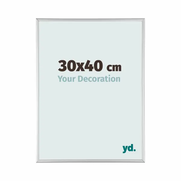 yd. Your Decoration - Fotolijst 30x40 Cm - Aluminium - Zilver Mat - Kent thumbnail