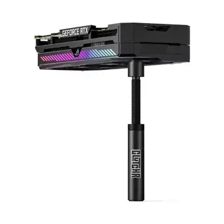 Clutchr Gpu Support – Magnetische Videokaart Houder – Anti Gpu Sag – Universele Gpu Brace – Aluminium – Verstelbaar – Zwart