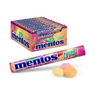Mentos Fruit - Snoep - Vegan - 1x40rollen