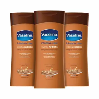 Vaseline Cocoa Radiant - 3 X 400 Ml