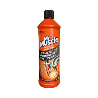 Mr Muscle Ontstopper Vloeibaar Mr.Muscle- 1 Liter - Krachtige Ontstopper Gel