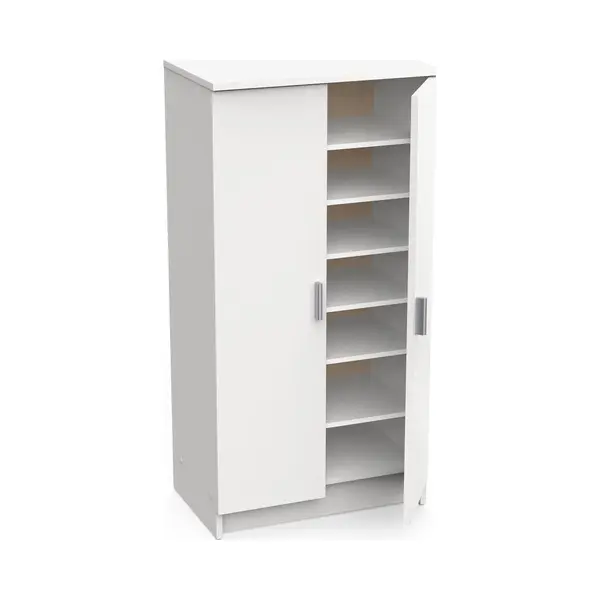 Young Furniture Schoenenkast Ibiza Large - Wit thumbnail