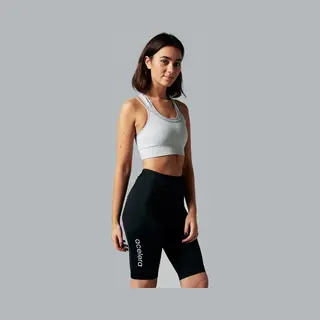 Acelera Essential Fietsshort Dames Met Zeem - Fietsbroek - Wielrenbroek - Wielerbroek - Mountainbike - Bibshort - Spinning - Fietskleding - Koersbroek