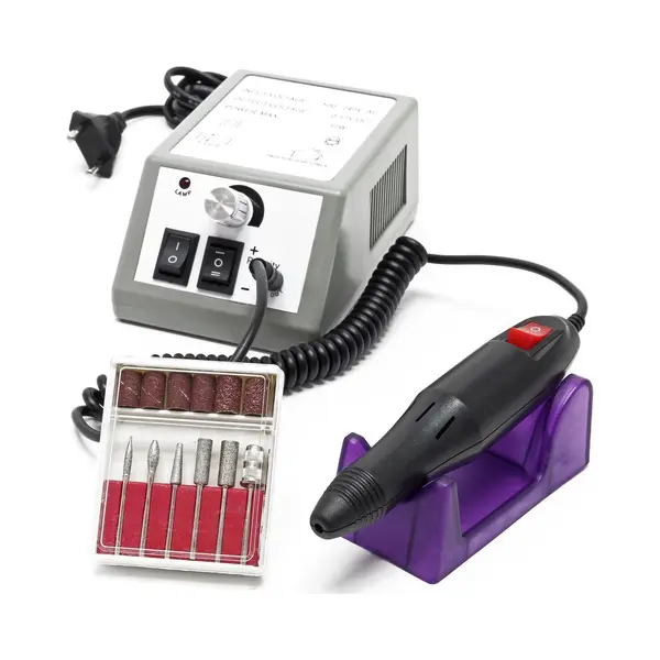 Beautylushh Elektrische Nagelfrees Nagelvijl - Manicure Pedicure Tool Machine 6 Bits, Professionele Nagelfrees Machine Set thumbnail